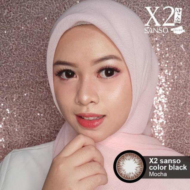 Softlens X2 Sanso Black FREE LENSCASE