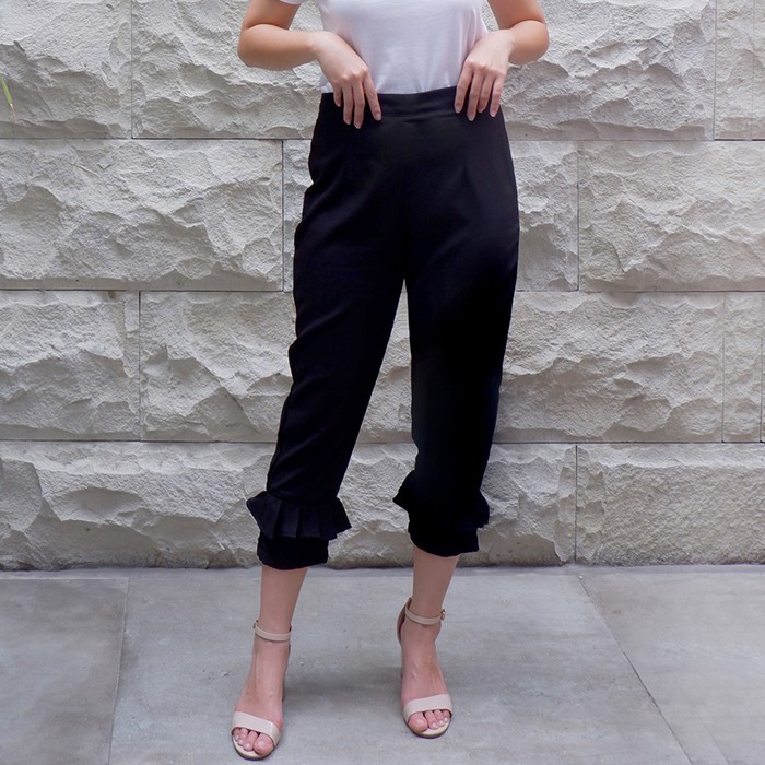 Briar Pant - Black Loose Pant