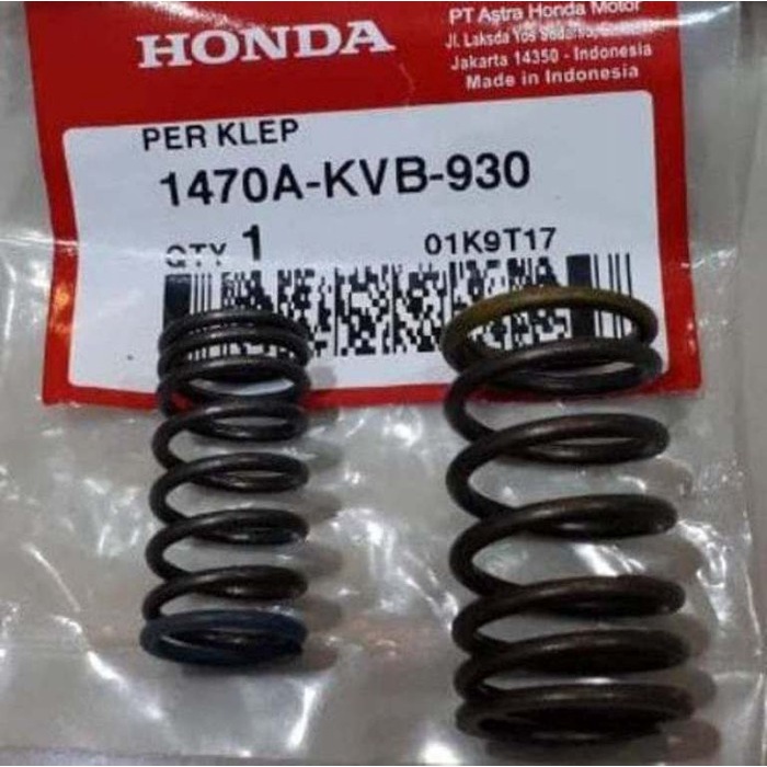 Per Klep Spring Valve (satuan) - Vario 110 Karbu Asli AHM 1470AKVB930