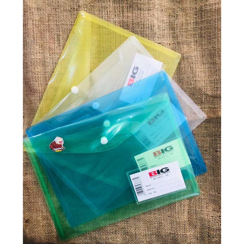 

[PCS] MAP KANCING BIG + NAME TAG 8812 UKURAN A5*