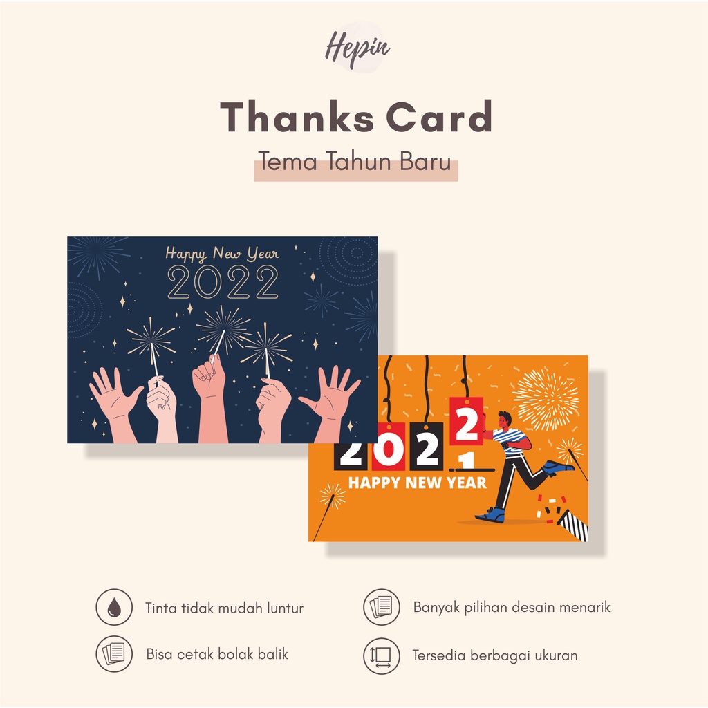 

Thanks card olshop Tema TAHUN BARU-Kartu ucapan tahun baru