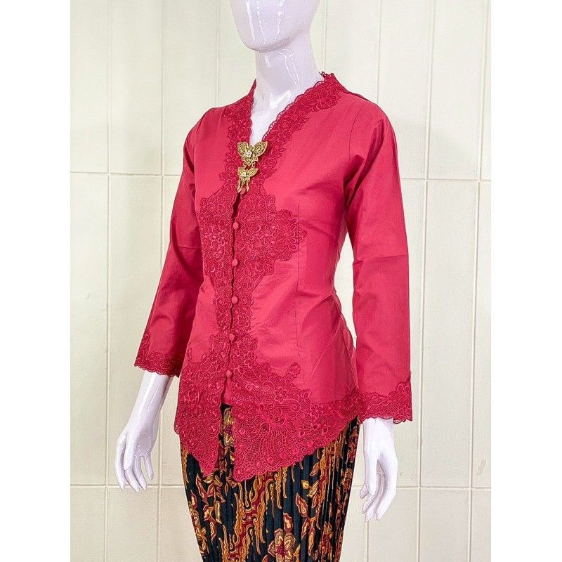 Kebaya encim kartini bordir senada || atasan tradisional || terbaru best seller || sudah ready