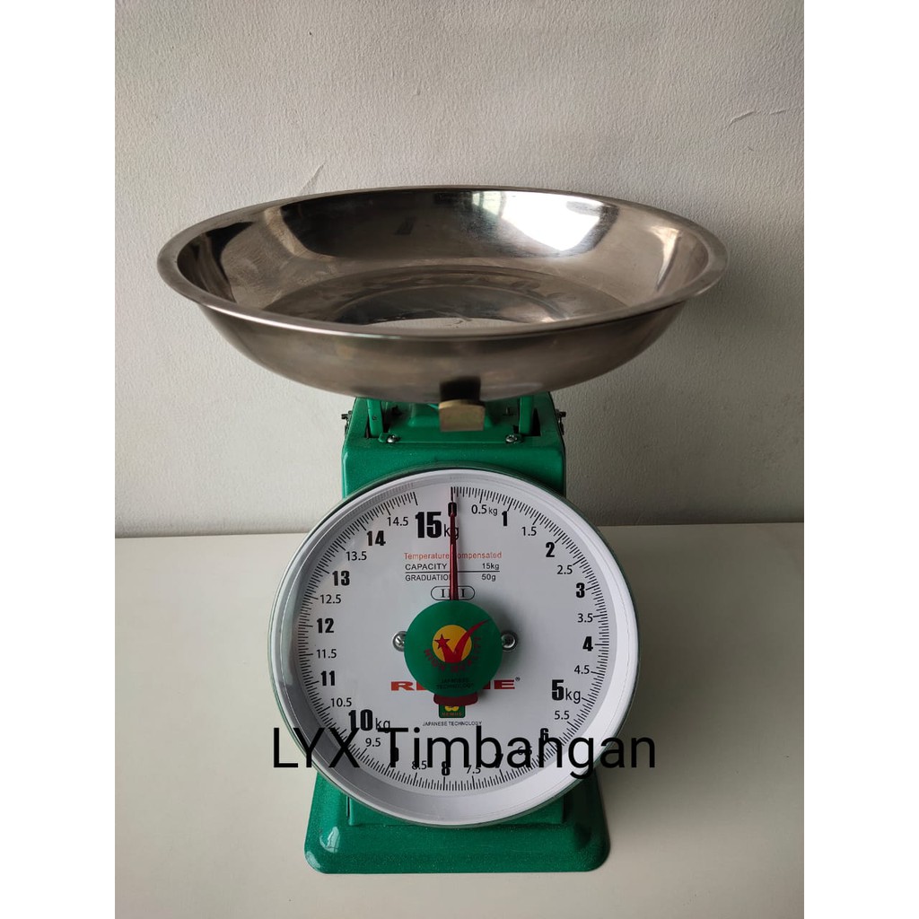 TIMBANGAN DUDUK JARUM RENHE 15 KG