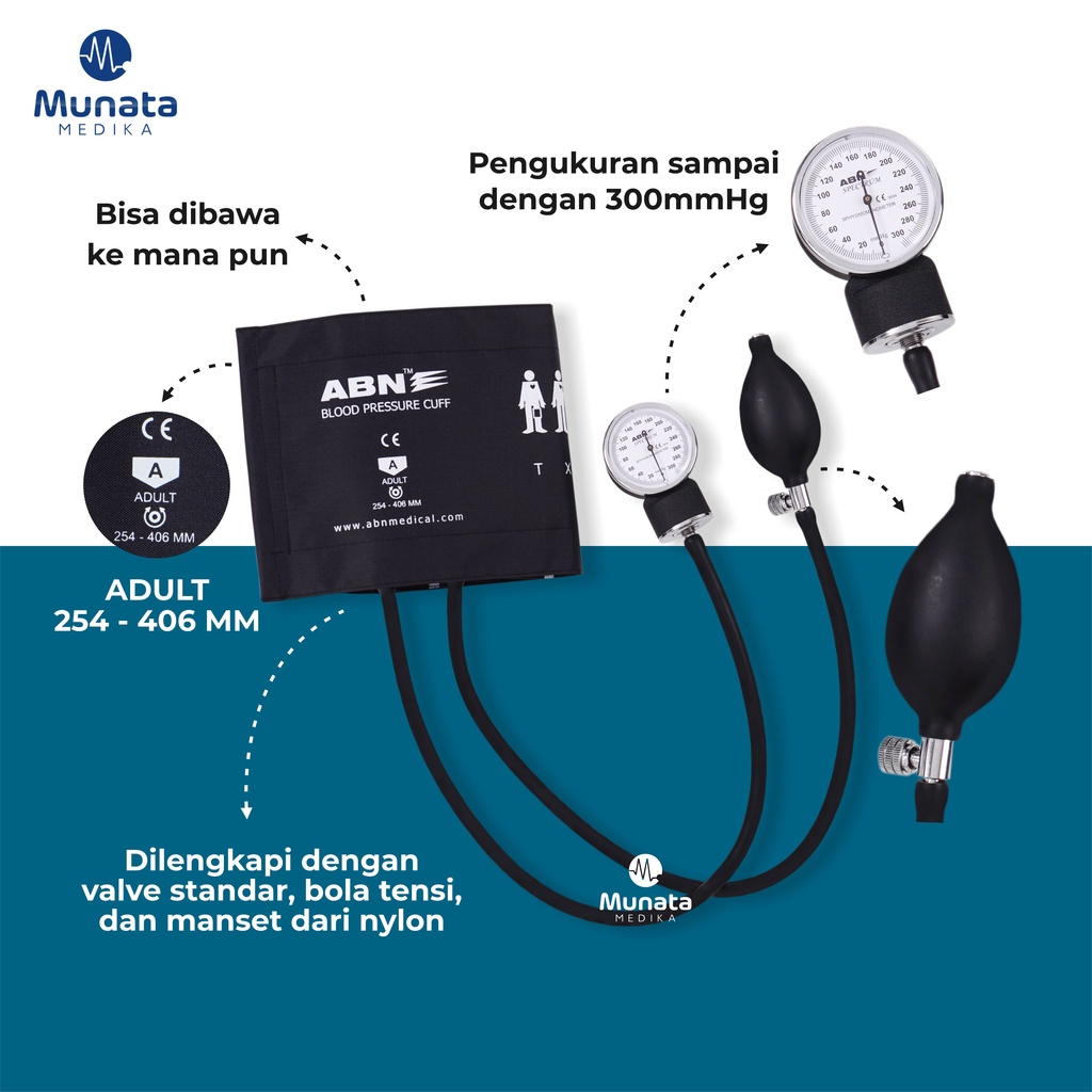 Tensimeter ABN Spectrum Aneroid Atau Tensi ABN