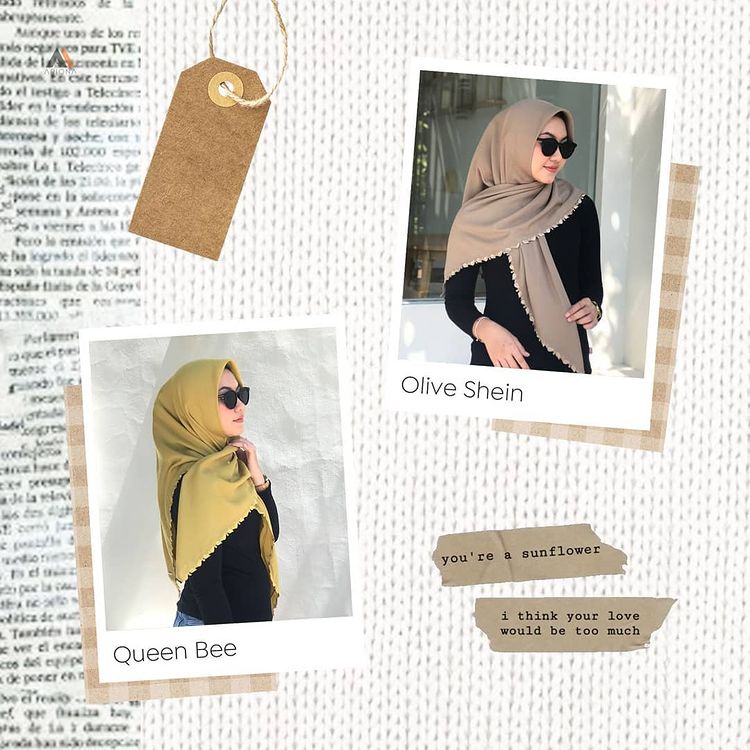 HIJAB ARIONA LEAF EMBRO