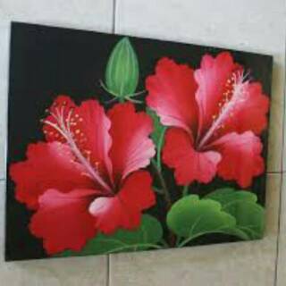 Lukisan Bunga Tulip Shopee Indonesia
