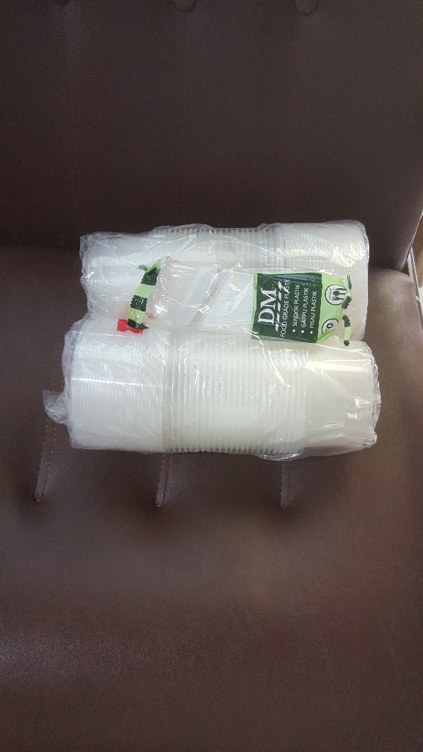 Thinwall Bowl 450ml | Mangkok Plastik Isi 25 Set