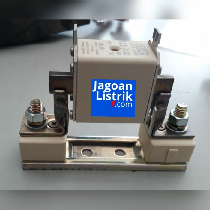 Set Rumah Holder Fuse NH00 Siba + Fuse 125A Siba Original