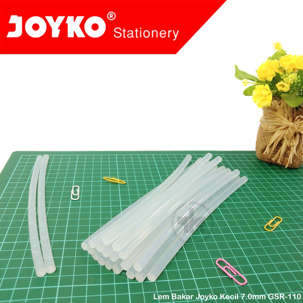 

Joyko Lem Bakar Kecil 7mm x 20cm Glue Stick Refill GSR-110 Bening