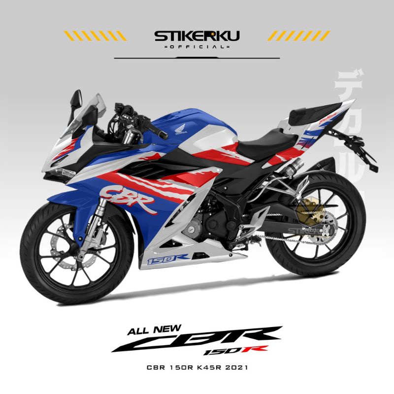 DECAL CBR 150R facelift 2021 / decal motor CBR 150R new / stiping motor CBR 150R 2021 fullbody