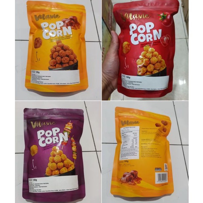 

Vilavie Popcorn Bulat Import All Variant 100g / Pop Corn Import All Var 100g / Popcorn Import 100g