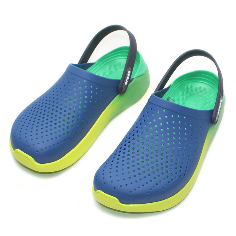 Crocs Literide Clog Gradasi / Literide Clog / Sandal Pria dan Wanita / Sandal Warna Gradasi / Sandal Anti Air / Sandal Kodokk