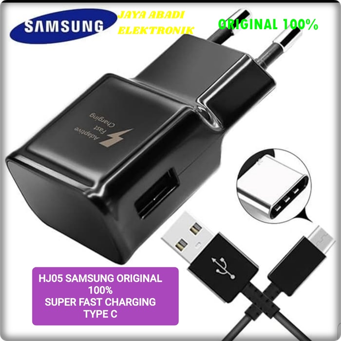 J09 SAMSUNG ORIGINAL ADAPTOR CHARGER SATU SET KABEL DATA USB TYPE C 15 WATT SUPPORT FAST CHARGING ADAPTOR ADAPTER TRAVEL CASAN FLASH CHARGE quallcomm multi universal volt gadget kabel data quick charge BISA SEGALA MERK HANDPHONE YANG SPCKET TYPE C