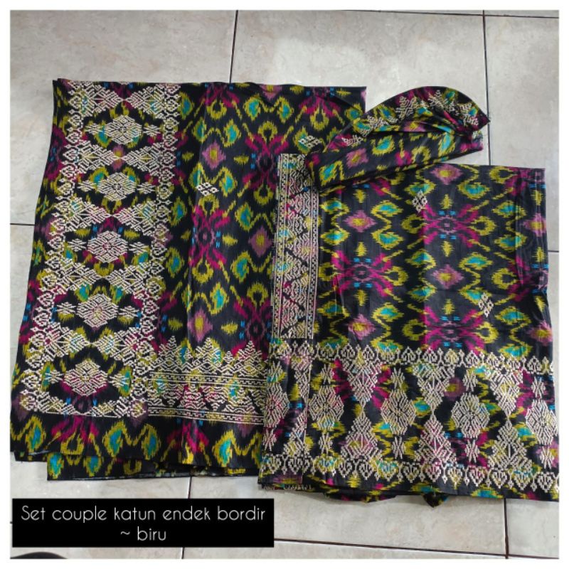 SET COUPLE KATUN ENDEK BORDIR