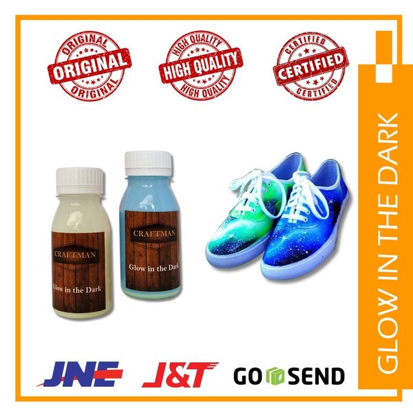 

Diskon CAT GLOW IN THE DARK FLOURESCENT LEATHER PAINT UNTUK SEPATU KULIT Limited