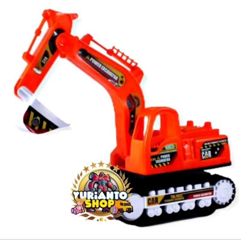 Promo Mainan Anak Mobil Power Excavator Mainan Mobil Beko Besar Mainan Mobil Kontruksi Mainan Anak
