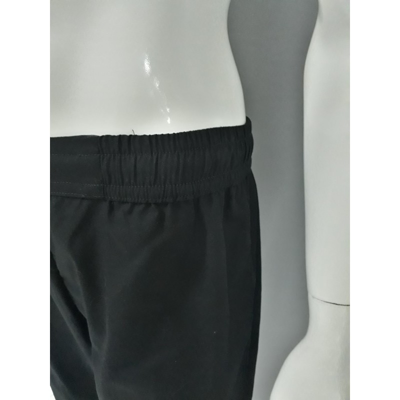 Chef Wear Celana Panjang DRILL Hitam Pinggang Karet S-XXL