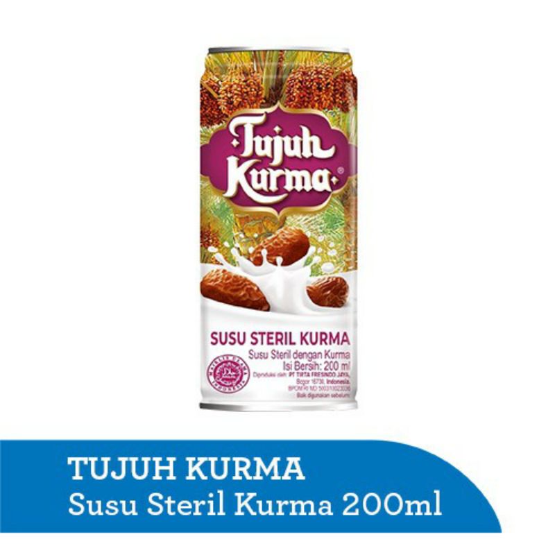 

TUJUH KURMA SUSU UHT STERIL MENINGKATKAN DAYA TAHAN TUBUH AGAR TETAP FIT DAN SEGAR 200 ML