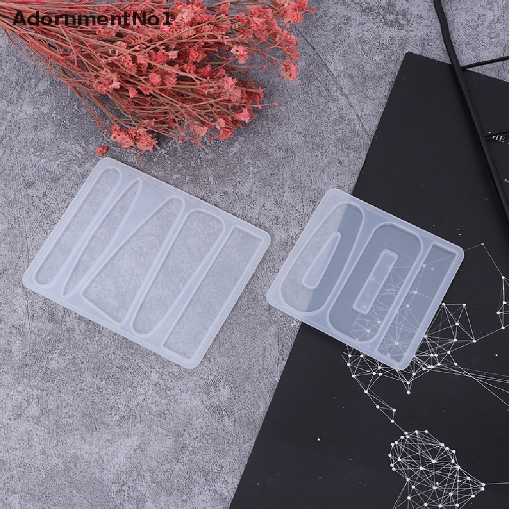 (AdornmentNo1) 1pc Cetakan Resin UV DIY Bahan Silikon Untuk Wanita