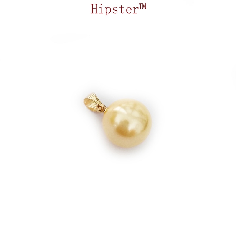 Personalized Luxury Gold Natural Freshwater Pearl Pendant Necklace