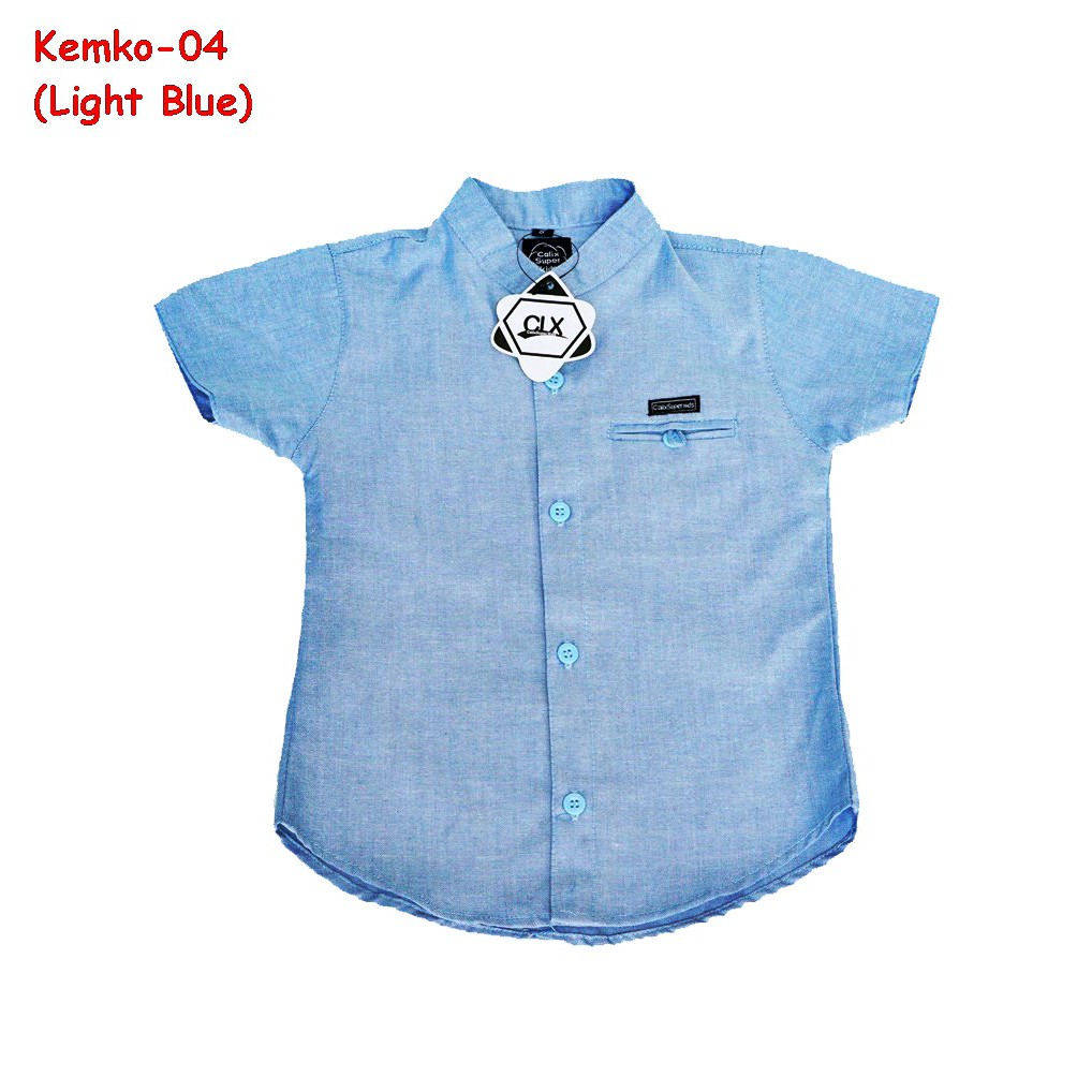 KEMKO-04 Kemeja Anak &amp; Dress 1-10Thn Kemeja &amp; Dress Anak Baju Anak Murah