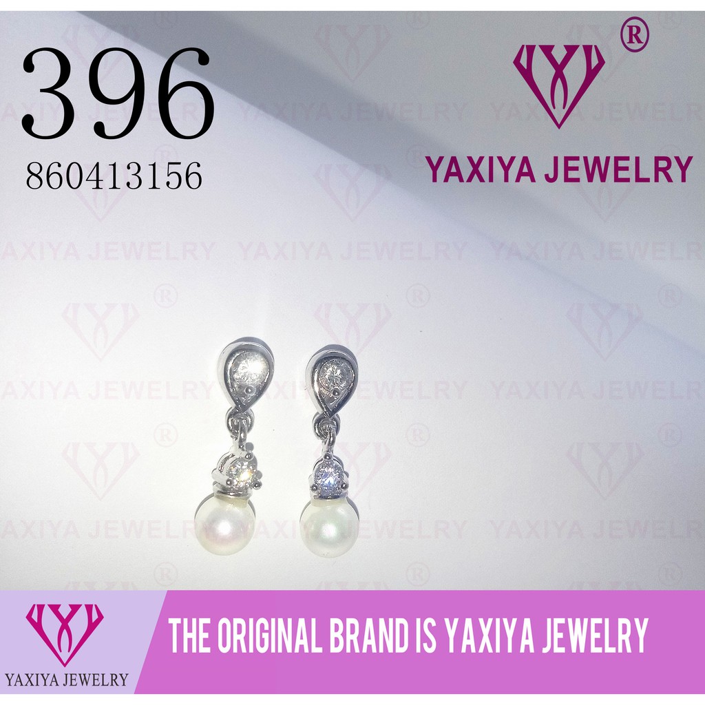 

Anting Tusuk Permata Emas putih Perhiasan imitasi Yaxiya Jewelry 396