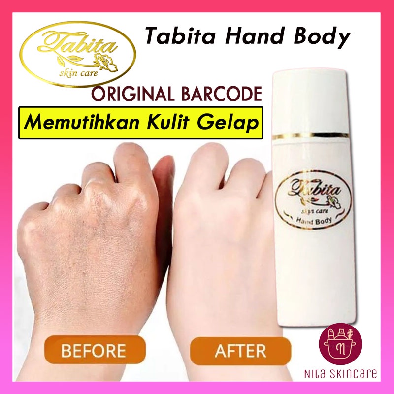 Jual [100 Asli] Tabita Hand Body Lotion Badan Barcode Mencerahkan
