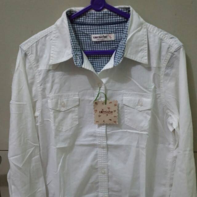 Kemeja putih wanita Corniche Size S