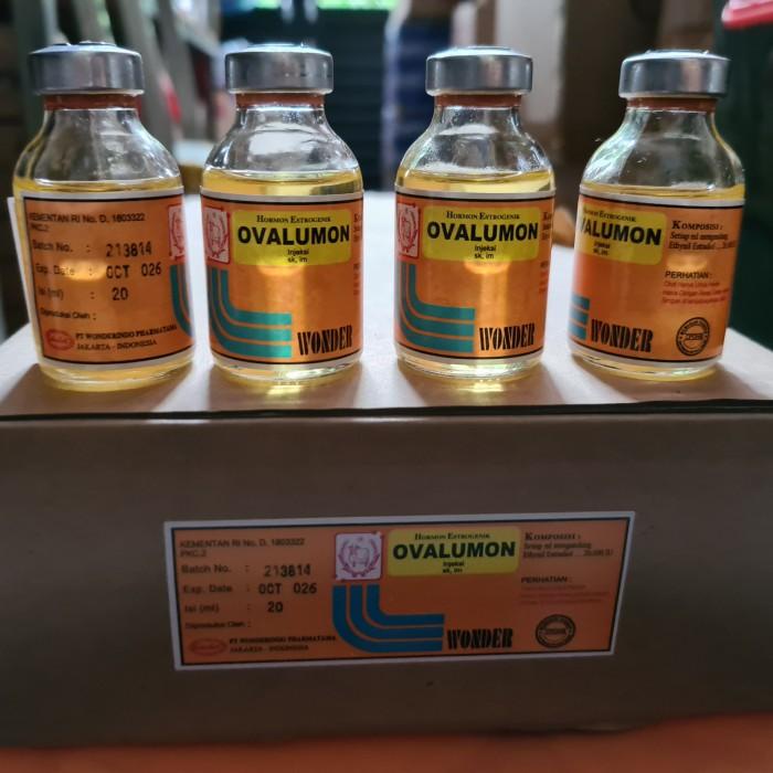 ovalumon 20ml obat hormon estradiol vitamin suntik birahi ayam kucing