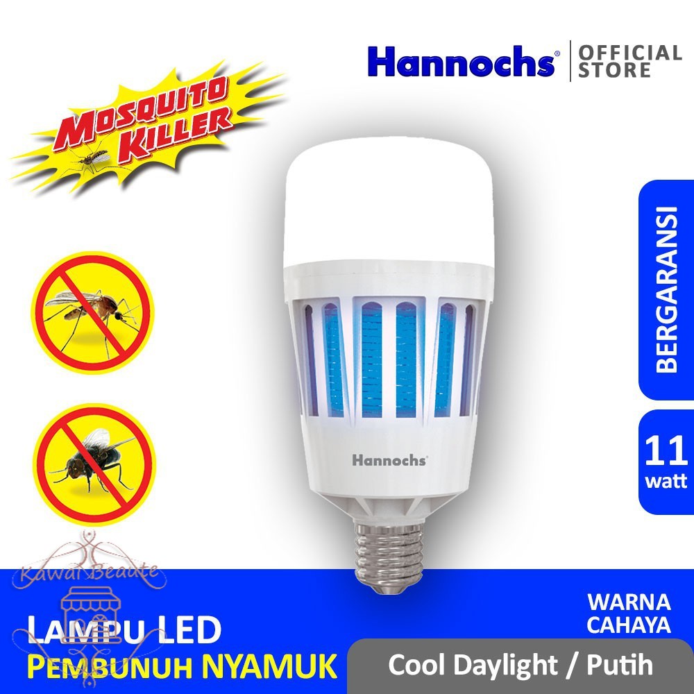 Lampu Hannochs Mosquito killer (pembunuh nyamuk) multifungsi serbaguna hemat listrik