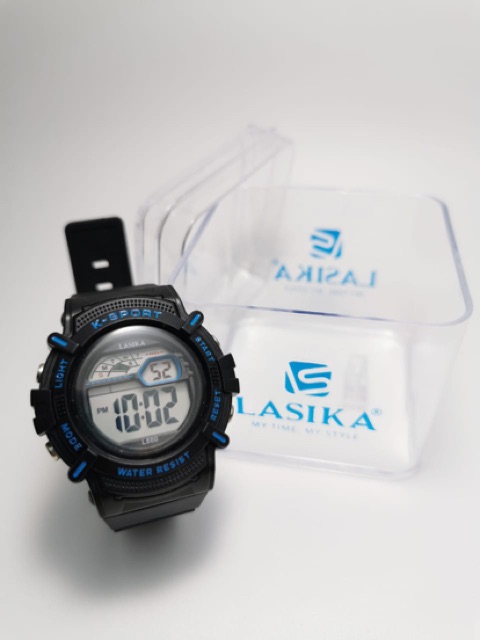 Original Jam Tangan Merk Lasika Sporty watch Water Resistent