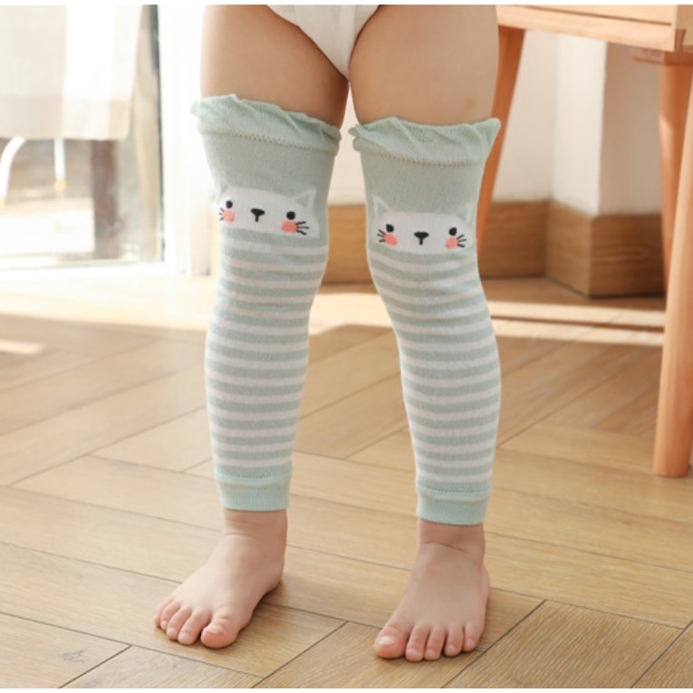 NEW Penghangat kaki anak motif animal lutut bayi /  pelindung tangan bayi dan anak