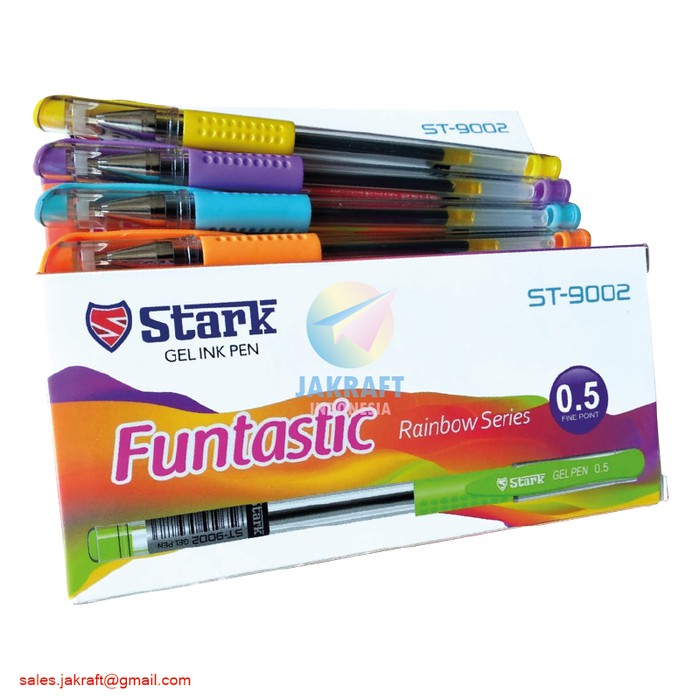 

Pulpen Bolpen Gel Pen Hitam 0.5 mm Murah Seperti Easy Gel dan JK-100