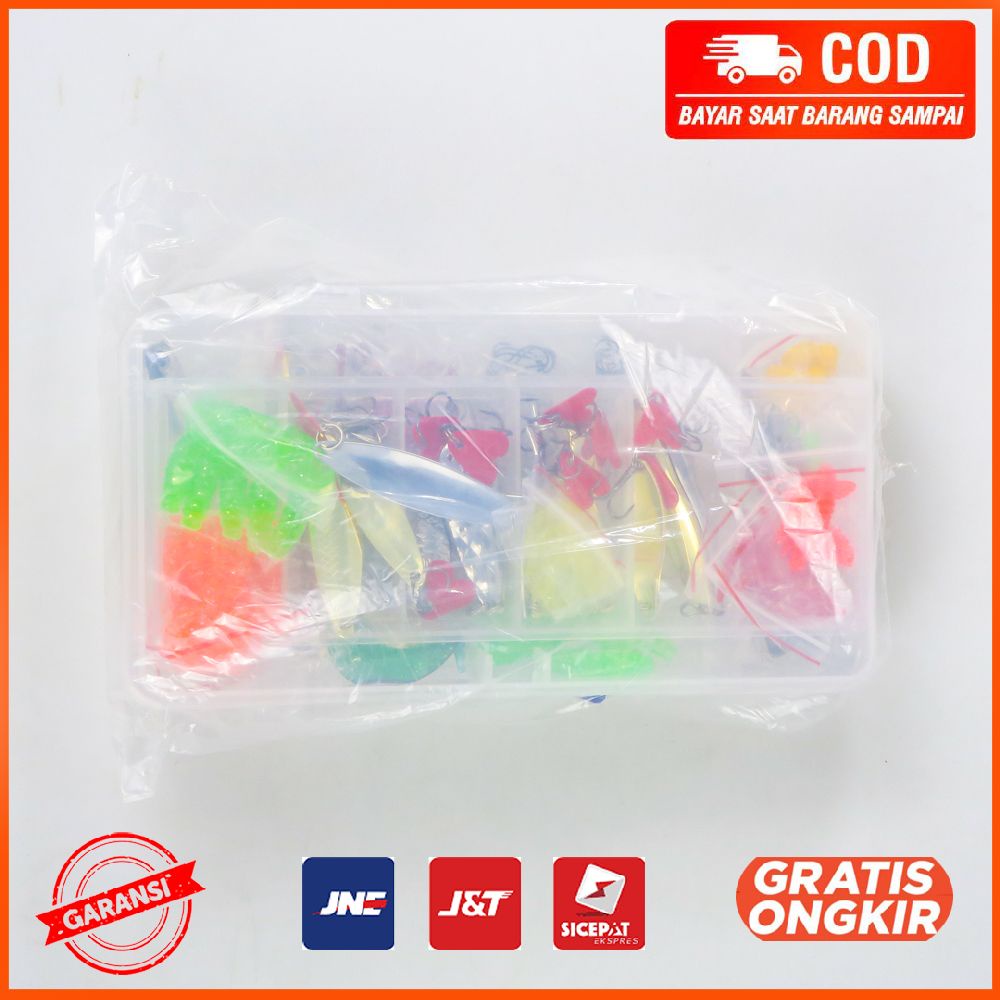 Umpan Pancing Ikan Set Fishing Bait Kit BMKT-02 178pcs