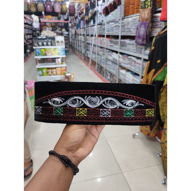 PECI BELDRU BORDIR MOTIF GAYO | PECI BORDIR KHAS ACEH