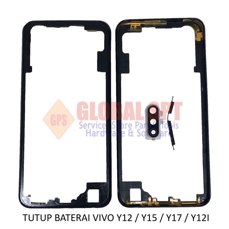 TUTUP BATERAI VIVO Y12 / BEZEL BATERAI Y15 / Y17 / Y12I