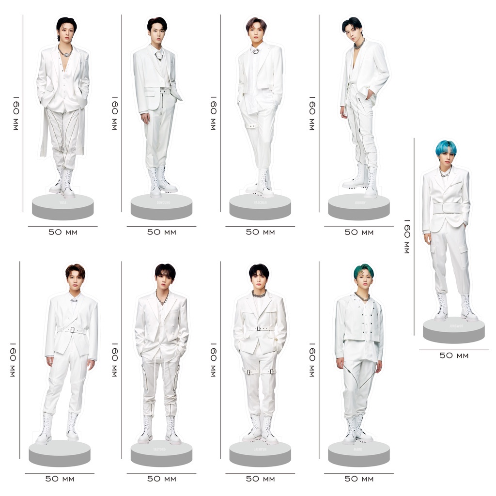 Stand Figure KPOP NCT 127 Tour Neo City Japan The Link Wowow Tokyo Dome Akrilik standee Acrylic NCT