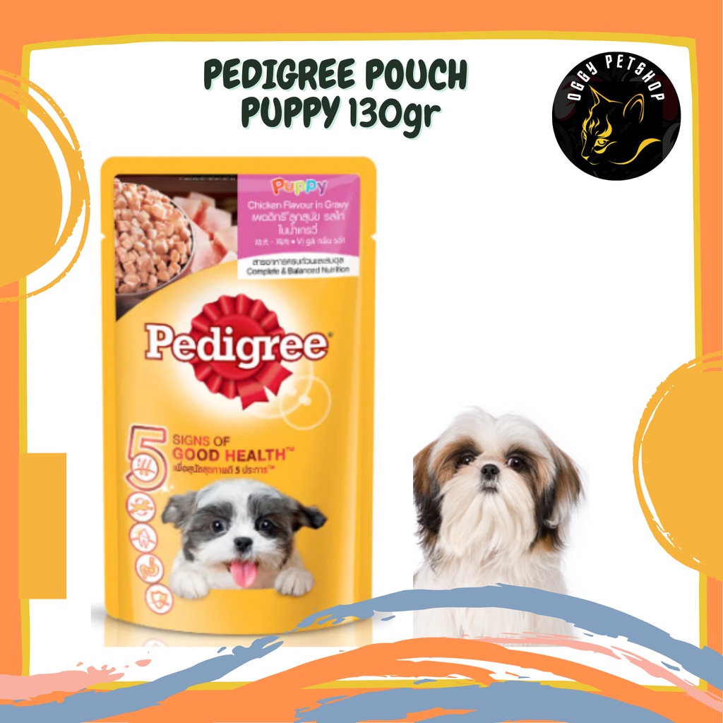 Makanan Anjing Dog Food Wet Food Makanan Anjing Pedigree Pouch 130 gr