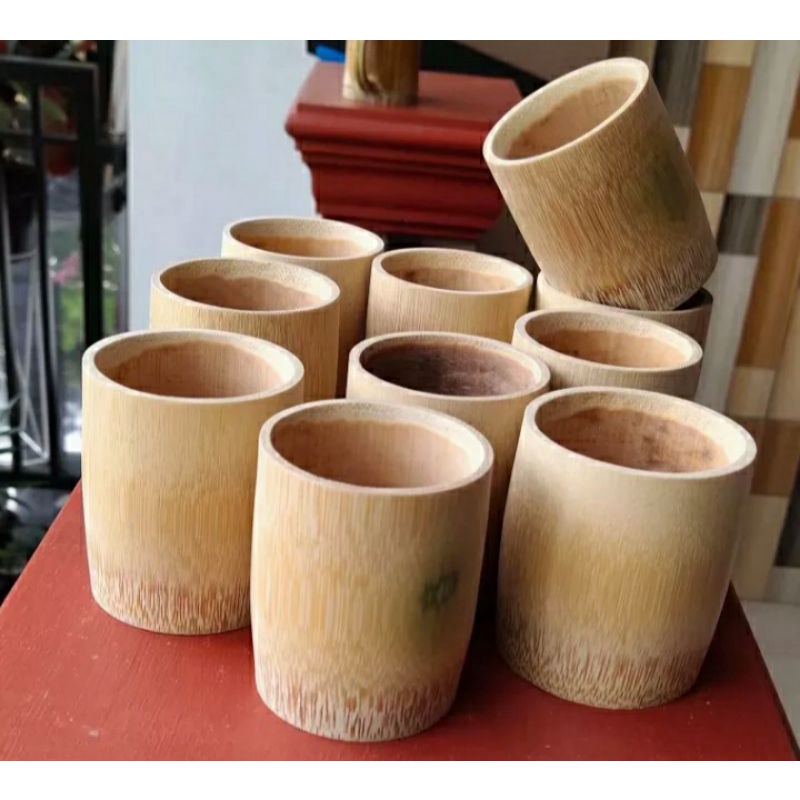 Jual Gelas Bambu Unik Mini Per 2 Pcsgelas Bambu Terlaris Shopee Indonesia 5048