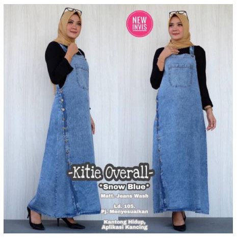 Kitie overall jeans wash snow [LVT]