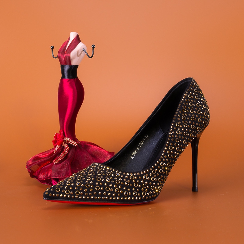 Fashion Red High Heels Women Wedding Shoes Bride Shoes Stiletto