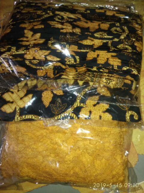 Batik Couple Sarimbit Rinjani Couple/brukat Mewah / Baju Seragam/ Brukat Couple/set Bianca Couple