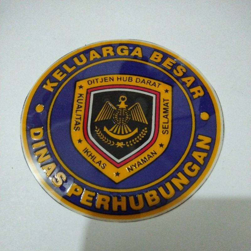 

Stiker pvc keluarga besar perhubungan / Stiker pvc perhubungan