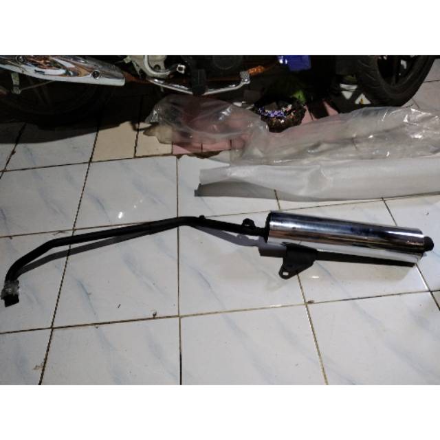 Knalpot atau muffler kawasaki athlete original kawasaki