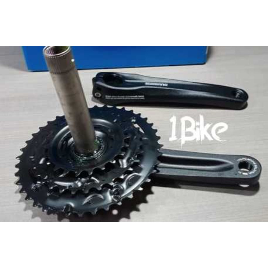 Crank Shimano Altus MT210 40-30-22 T 170 mm