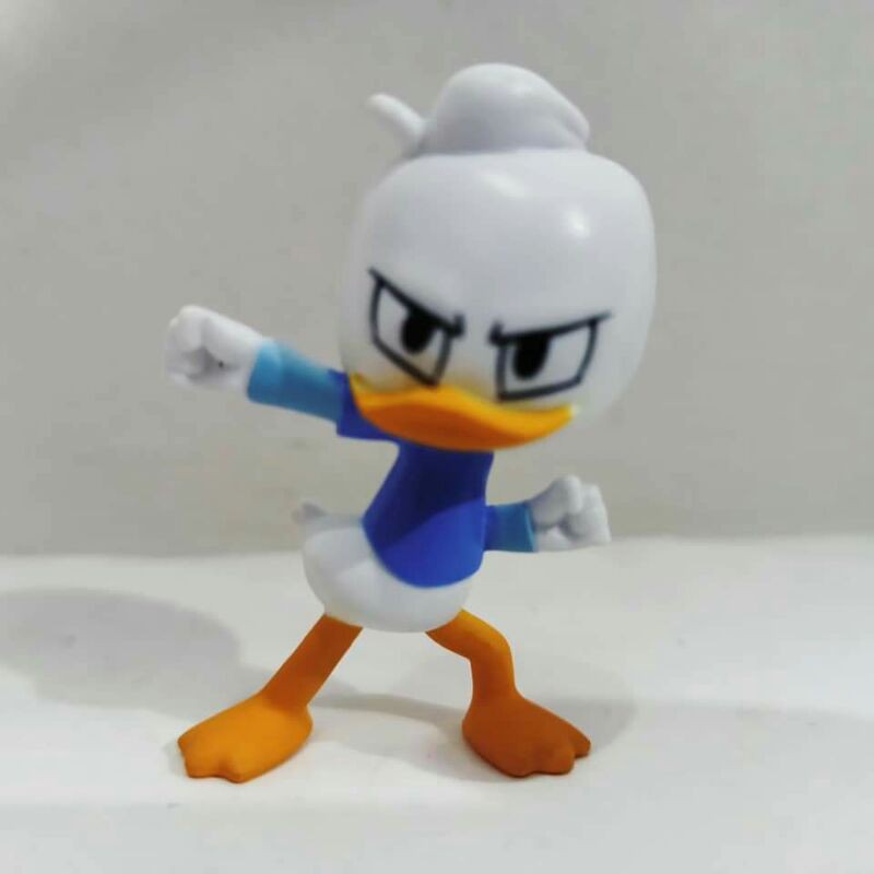 mainan action figure kwik kwek kwakDucktales family donal bebek paman gober