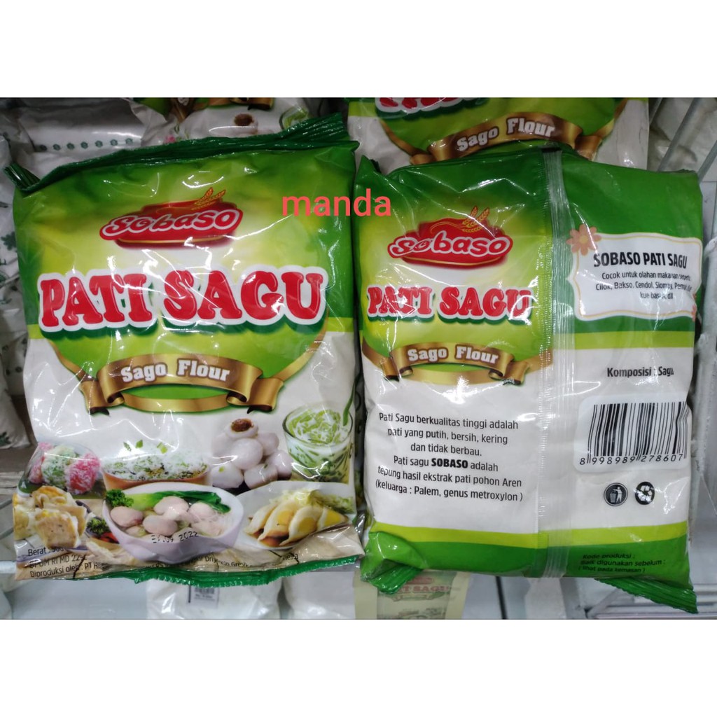 Jual Tepung Pati Sagu Tepung Bakso Sobaso Shopee Indonesia