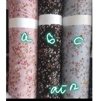 kain monalisa motif bunga