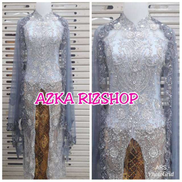 SATU SET KEBAYA AKAD NIKAH KEBAYA MODERN KEBAYA PANJANG