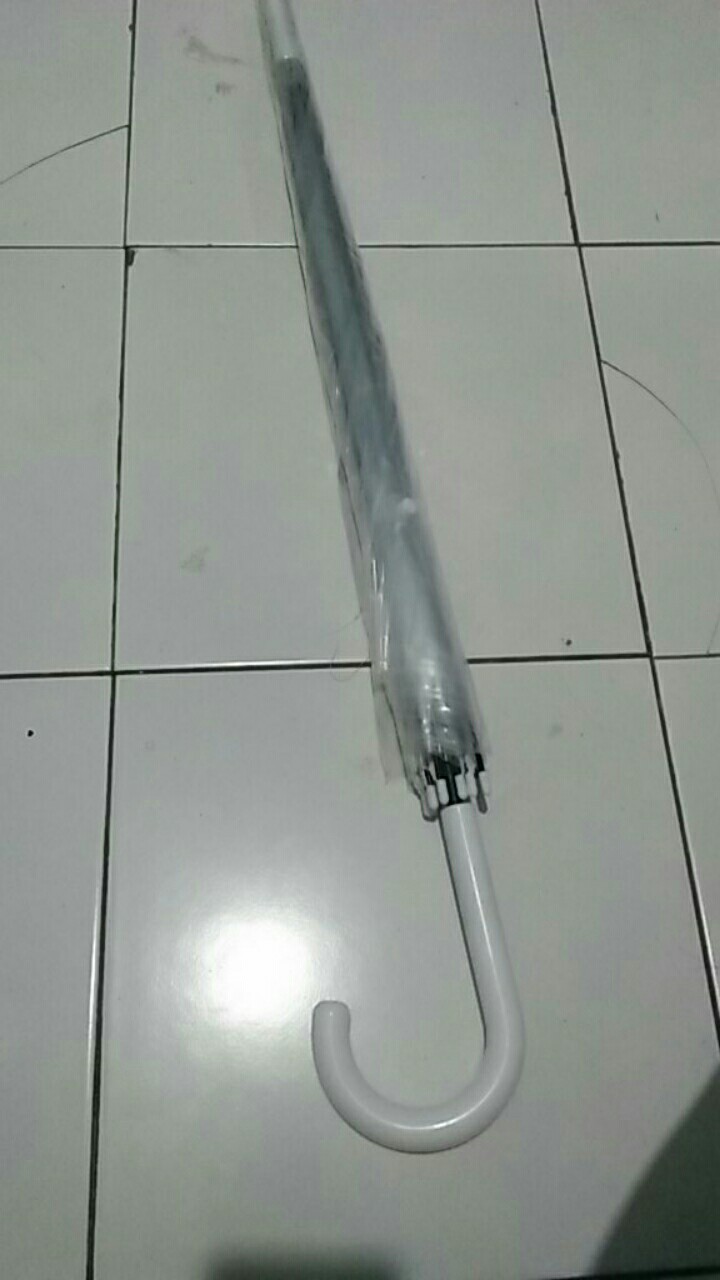 Payung Tongkat Transparan Bening Nagoya